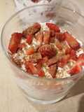 Fresas con nata y canela