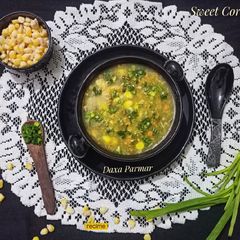 A picture of Sweet Corn Soup.