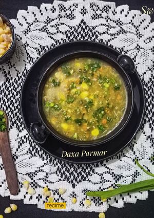 A picture of Sweet Corn Soup.