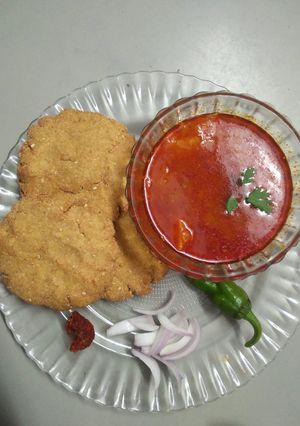 A picture of Gujrati chapdi shak.