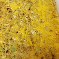 A picture of Chicken & Dressing Bake.