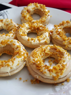 Una foto de Donuts con harina de avena sabor