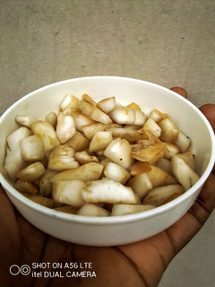A picture of Half Toasted Salted Coconut Flakes.