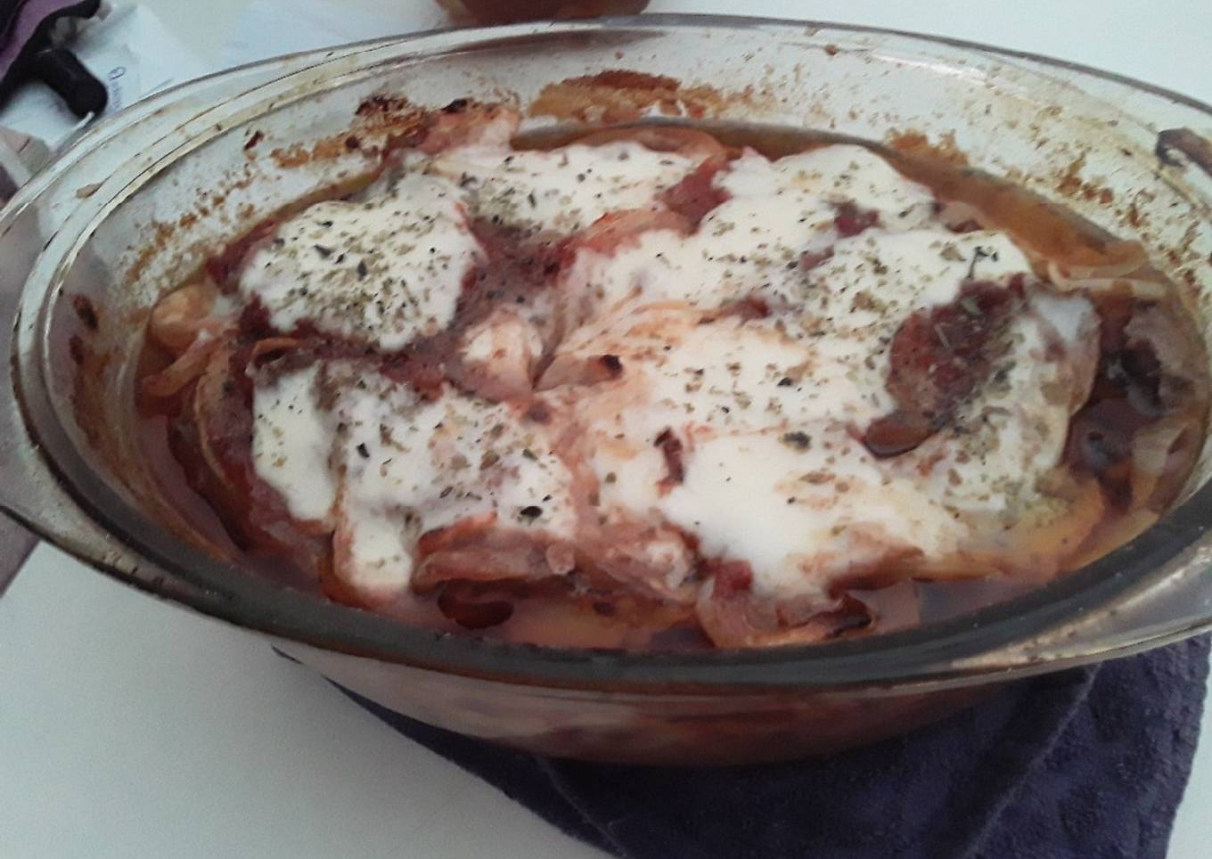 Pastel de papas y carne rápido