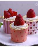 草莓北海道戚風杯子蛋糕(低醣版)