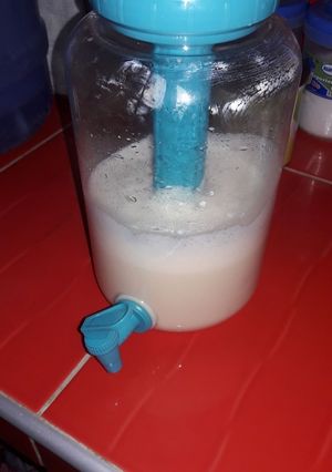 Una foto de Ponche de crema casero vzlano