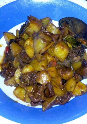 Foto resep Sambel goreng kentang ati