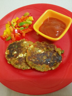 A picture of Mix veg cutlets.