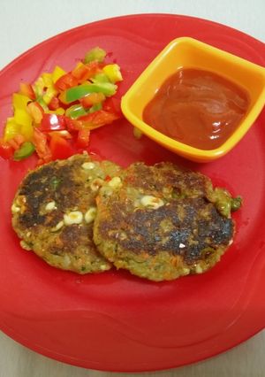 A picture of Mix veg cutlets.