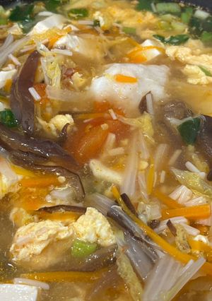 家庭版酸辣湯 的食譜成品照片