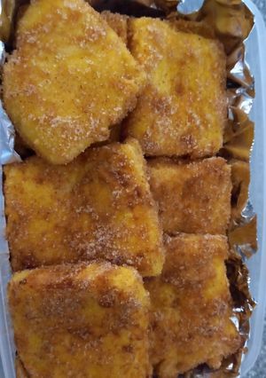 Una foto de Leche frita