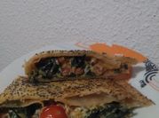 Una foto de empanada bacon