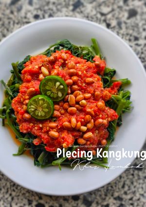 Foto resep Plecing Kangkung khas Lombok