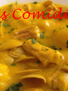 Foto principal de Cazuela de patatas con pintarroja y almejas
