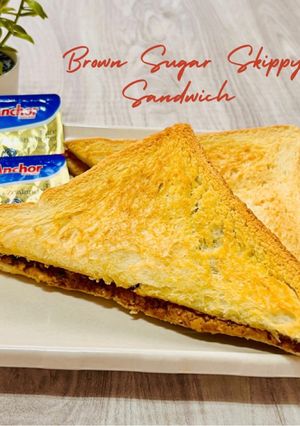 Foto resep 135. Brown Sugar Skippy Sandwich