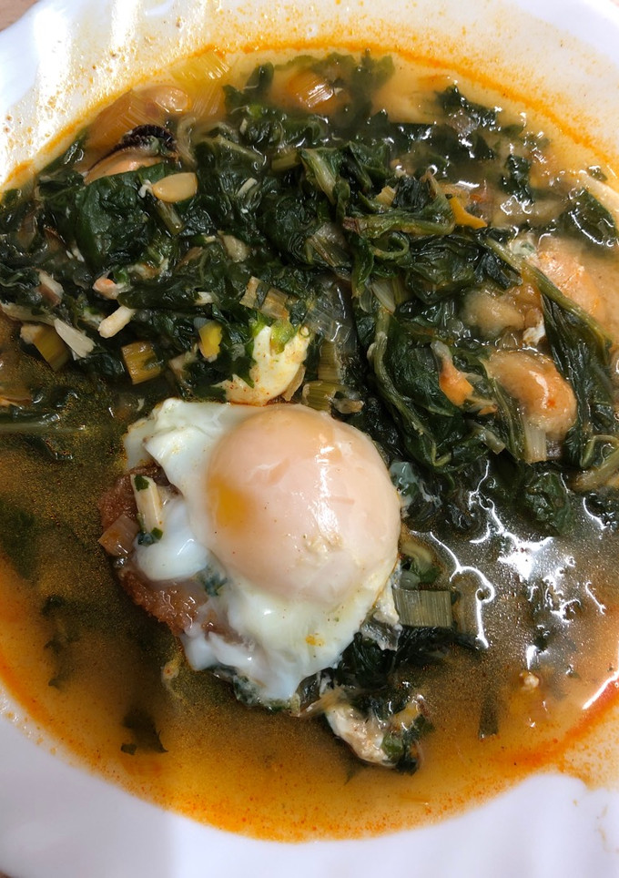 Una foto de 93. Sopa de ajo de pescado (entrante sopa)