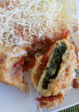 Una foto de Canelones de verdura 💣