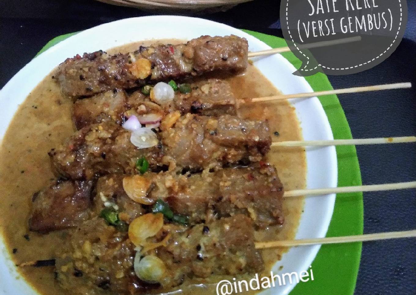 Cara Gampang Membuat Sate Kere (versi gembus) yang Enak