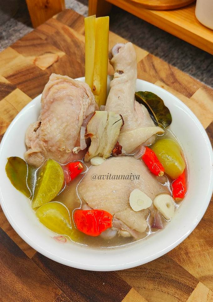 Foto resep Ayam Garang Asem Tanpa Santan menu serba ayam