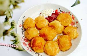 Potato Cheese Balls - Khoai tây bọc phô-mai chiên giòn  ?