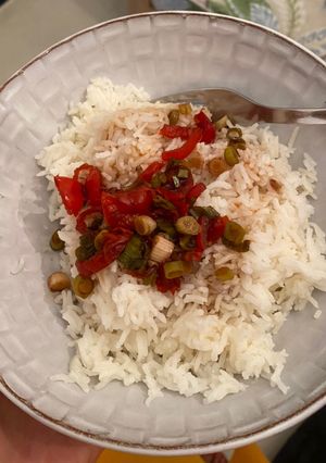A picture of Easy peasy Asian style rice.