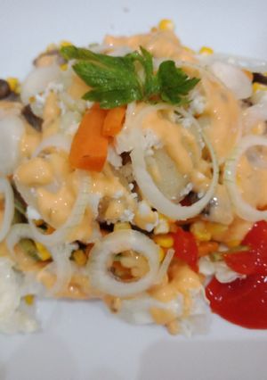 Foto resep Salad sayur pawon teh Ena