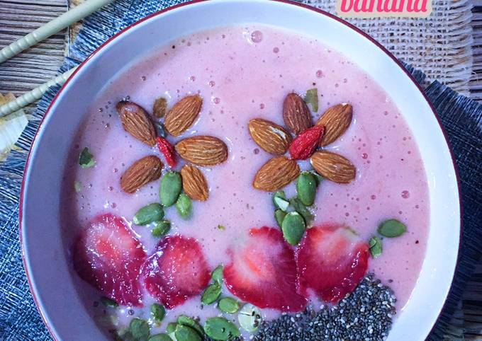 Cara Gampang Menyiapkan Pinky smoothies receipt, Bisa Manjain Lidah