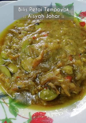 Foto resep Bilis Petai Tempoyak
