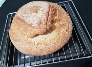 Foto principal de Pan casero con prefermento 🍞