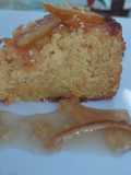 Torta de zanahoria y naranja