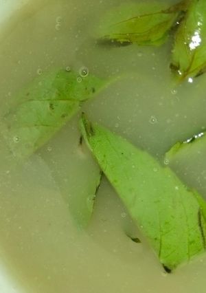 Una foto de Mojito de jarabe de té verde y clavo de olor estilo DULZAL