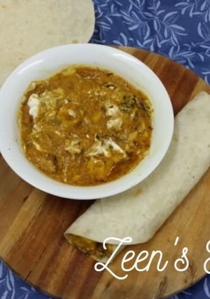 A picture of Paneer Makhani Tortilla Wraps.