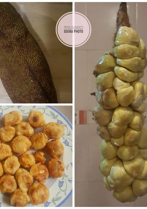 A picture of Fried Cempedak.