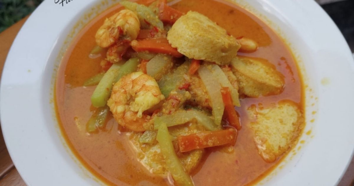 Sayur Labu Udang Tofu