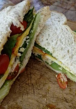 Foto resep Sandwich Ala kadar tp sehat