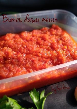 Foto resep 13. Bumbu dasar merah