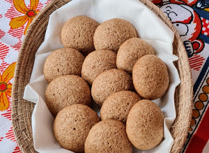 Una foto de Galletitas con harina integral, fáciles, económicas, rendidoras, sin balanza, ideal principiantes 🥰
