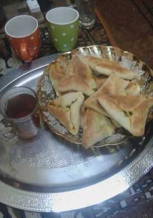 صورة لوصفة معجنات سبانخ بسيطه