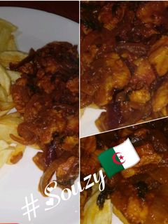 صورة لوصفة شكشوكة بالدجاج