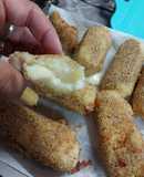 Bastones de papa con queso sin tacc
