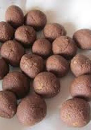 Una foto de Pelotas de chocolate súper facil