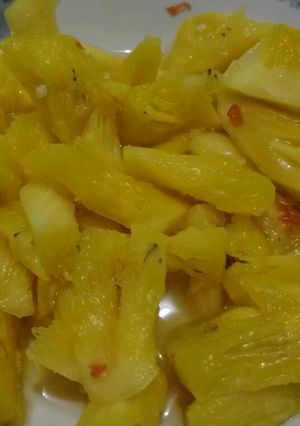 Foto resep Asinan Nanas Madu Pedas