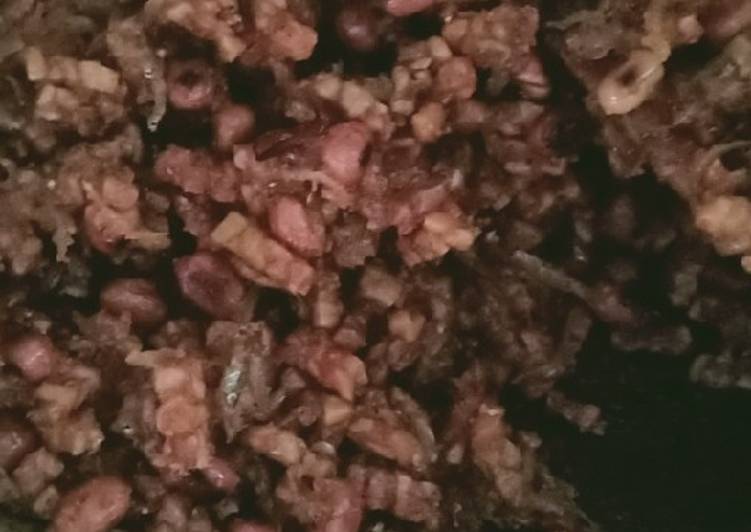 Resep Sambel goreng teri kacang tempe Anti Gagal