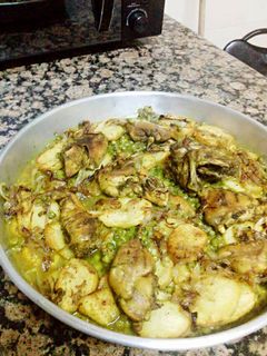 صورة لوصفة صينيه بطاطا بدجاج 🍗🍗