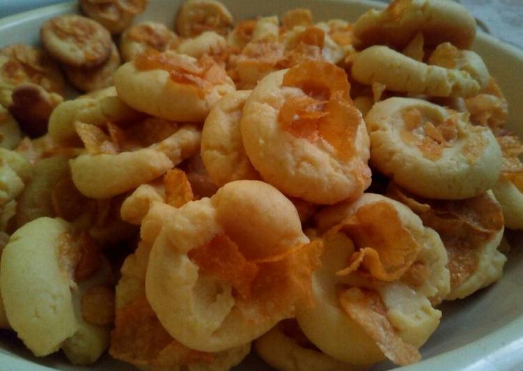 Telur Rebus Corn Flakes (Kue Natal)