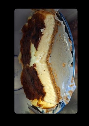 Una foto de Tarta de queso al horno