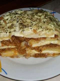 Una foto de Lasaña de carne