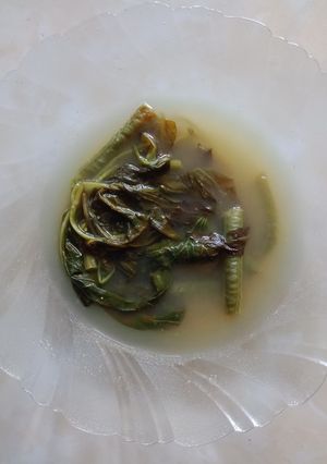 Foto resep Sayur Asam Kacang Panjang dan Kangkung