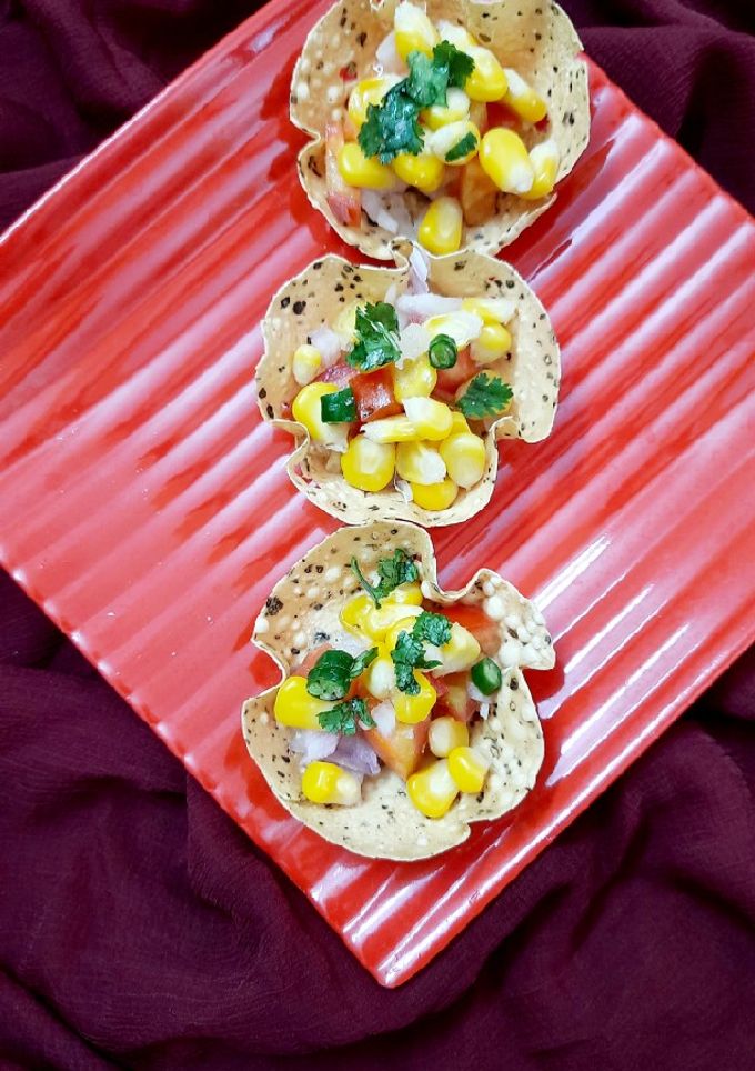 मसाला पापड़ (Masala papad recipe in Hindi) रेसिपी मुख्य फोटो