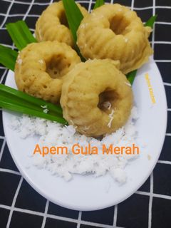 Foto resep Kue Apem Gula Merah